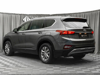 2019 Hyundai Santa Fe IV, серый, 2840000 рублей, вид 4