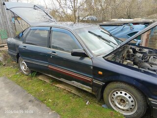 1991 Mitsubishi Galant VI, зелёный, 120000 рублей, вид 4