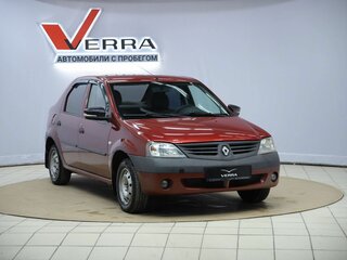 2009 Renault Logan I, красный, 250000 рублей, вид 3