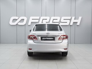 2013 Toyota Corolla X (E140, E150) Рестайлинг, белый, 1240000 рублей, вид 4