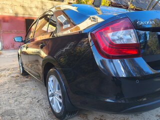 2018 Skoda Rapid I Рестайлинг, чёрный, 1300000 рублей, вид 4
