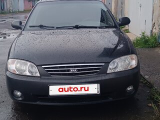 2009 Kia Spectra I Рестайлинг 2, чёрный, 285000 рублей, вид 3