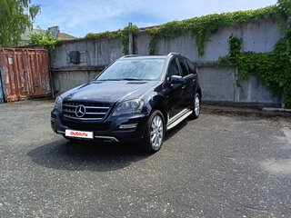 2011 Mercedes-Benz M-Класс 350 II (W164) Рестайлинг, синий, 1850000 рублей, вид 1