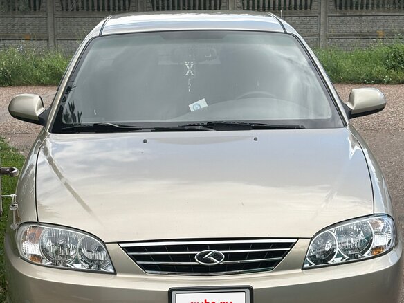 2007 Kia Spectra I Рестайлинг 2, бежевый, 450000 рублей - вид 2