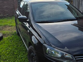 2012 Volkswagen Polo V, чёрный, 800000 рублей, вид 3