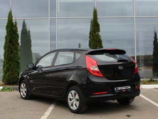 2015 Hyundai Solaris I Рестайлинг, чёрный, 980000 рублей, вид 4