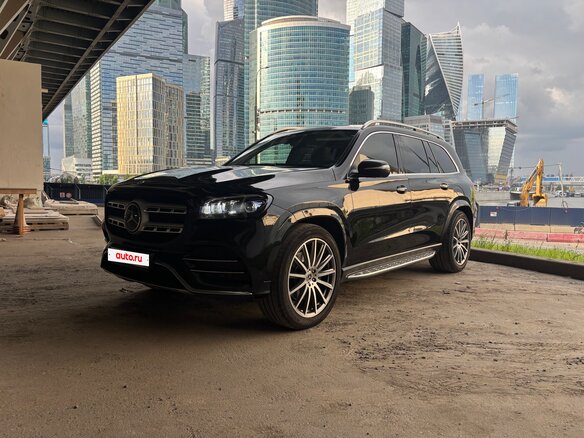 2022 Mercedes-Benz GLS 400 d II (X167), чёрный, 8500000 рублей