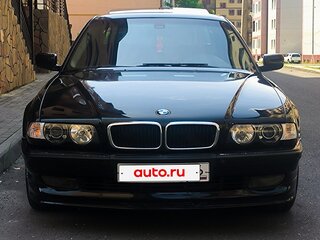 1999 BMW 7 серии 740i III (E38) Рестайлинг, чёрный, 1000000 рублей, вид 1