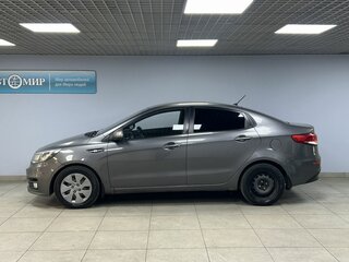 2015 Kia Rio III Рестайлинг, серый, 960000 рублей, вид 4
