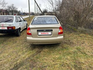 2005 Hyundai Accent ТагАЗ II, бежевый, 550000 рублей, вид 4