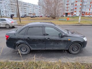 2015 Lada (ВАЗ) Granta I, чёрный, 120000 рублей, вид 2