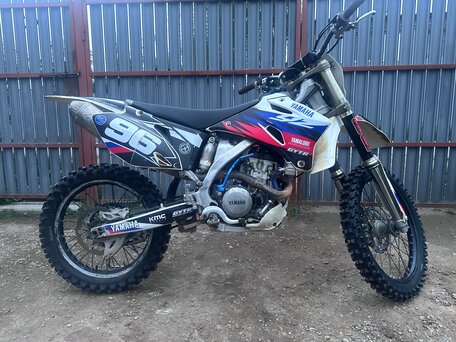 2009 Yamaha YZ250F, белый, 250000 рублей, вид 3