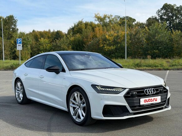 2021 Audi A7 45 TFSI II (4K), белый, 4480000 рублей - вид 6