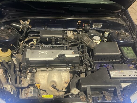 2008 Hyundai Accent ТагАЗ II, синий - вид 7