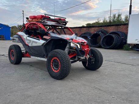 2022 BRP Can-Am Maverick X RC Turbo RR, красный, 3300000 рублей, вид 2