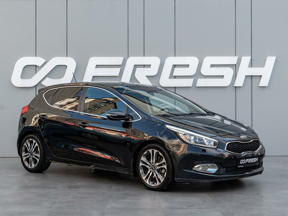 2014 Kia Ceed II, чёрный, 1340000 рублей