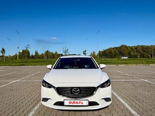 2015 Mazda 6 III (GJ) Рестайлинг, белый, 1870000 рублей, вид 4