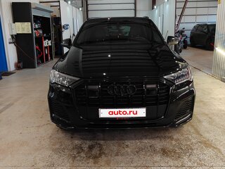 2021 Audi Q7 55 TFSI II (4M) Рестайлинг, чёрный, 6700000 рублей, вид 2