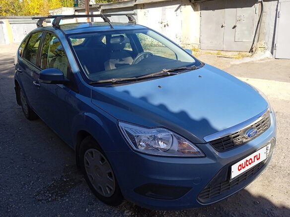 2010 Ford Focus II Рестайлинг, голубой, 950000 рублей