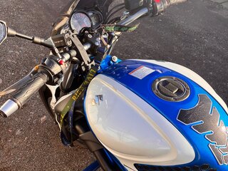 2009 Suzuki SFV 650 Gladius, синий, 370000 рублей, вид 3