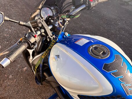 2009 Suzuki SFV 650 Gladius, синий, 375000 рублей, вид 3