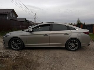 2018 Hyundai Sonata VII (LF) Рестайлинг, бежевый, 1850000 рублей, вид 4