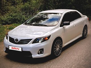 2012 Toyota Corolla X (E140, E150) Рестайлинг, белый, 1080000 рублей, вид 1