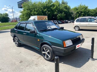 2002 Lada (ВАЗ) 21099, зелёный, 240000 рублей, вид 4