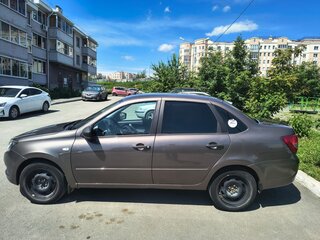 2019 Lada (ВАЗ) Granta I Рестайлинг, коричневый, 480000 рублей, вид 2