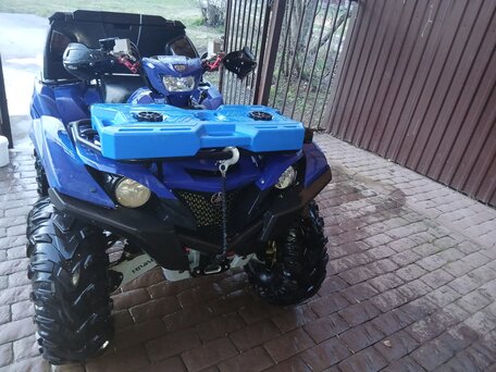 2015 Yamaha Grizzly 700, синий, 1310000 рублей, вид 2