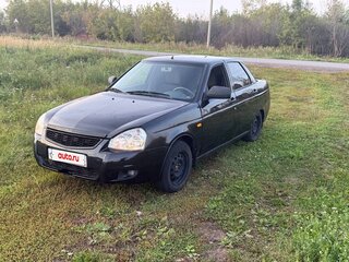 2013 Lada (ВАЗ) Priora I Рестайлинг, чёрный, 370000 рублей, вид 2