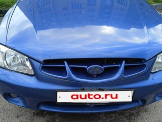 1999 Hyundai Accent II, синий, 270000 рублей, вид 1