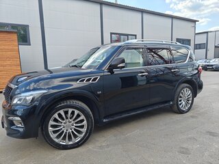 2017 Infiniti QX80 I Рестайлинг, чёрный, 3000000 рублей, вид 5