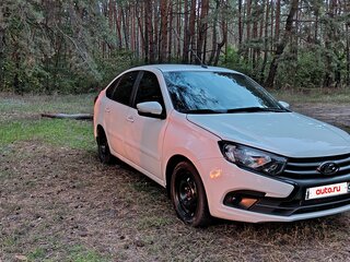 2021 Lada (ВАЗ) Granta I Рестайлинг, белый, 730000 рублей, вид 3