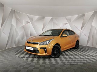 2017 Kia Rio IV, оранжевый, 1385000 рублей, вид 1