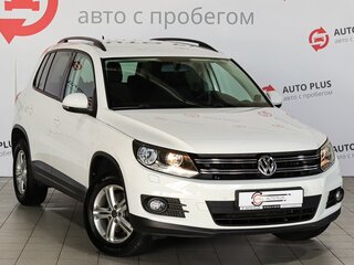 2012 Volkswagen Tiguan I Рестайлинг, белый, 1399000 рублей, вид 1