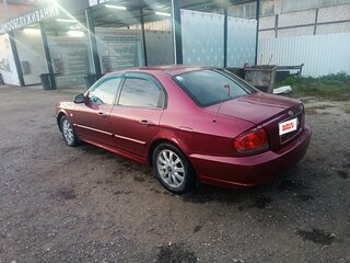 2004 Hyundai Sonata ТагАЗ IV (EF) Рестайлинг, красный, 290000 рублей, вид 5