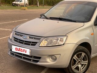 2016 Lada (ВАЗ) Granta I, серебристый, 370000 рублей, вид 4