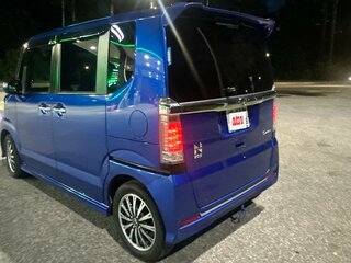 2016 Honda N-BOX I Рестайлинг, синий, 850000 рублей, вид 5