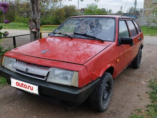 1990 Lada (ВАЗ) 2109, красный, 70000 рублей, вид 1