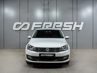 2018 Volkswagen Polo V Рестайлинг, белый, 1329000 рублей, вид 3