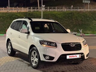 2010 Hyundai Santa Fe II, белый, 900000 рублей, вид 5