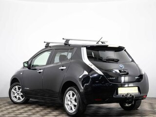 2016 Nissan Leaf 30kWh I (ZE0/AZE0), чёрный, 1369000 рублей, вид 4