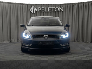 2015 Volkswagen Passat CC I Рестайлинг, синий, 1890000 рублей, вид 3