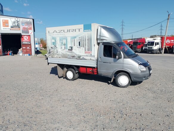 2011 ГАЗ ГАЗель (3302), серебристый, 630000 рублей - вид 6
