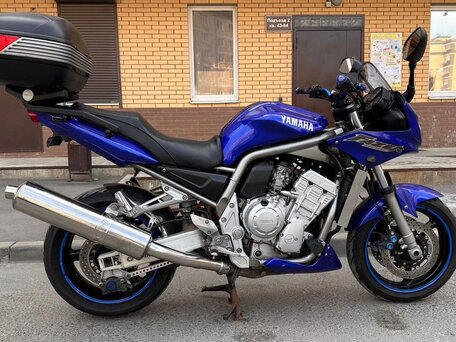 2002 Yamaha FZS1000 Fazer, синий, 385000 рублей, вид 1