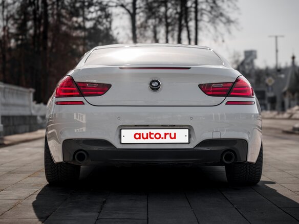 2015 BMW 6 серии 640i xDrive III (F06/F13/F12) Рестайлинг, белый - вид 9