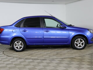 2020 Lada (ВАЗ) Granta I Рестайлинг, синий, 799990 рублей, вид 4