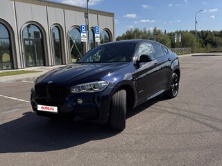 2018 BMW X6 40d II (F16), чёрный, 4750000 рублей, вид 1