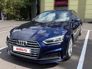 2019 Audi A5 II (F5), синий, 3850000 рублей, вид 2